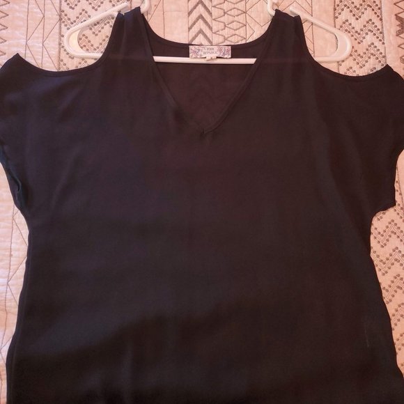 Pink Republic Black Dress Shirt - Picture 3 of 4